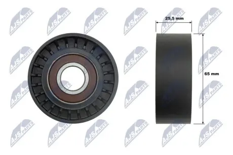 РОЛИК РУЧЕЙКОВОГО РЕМЕНЯ | MITSUBISHI ASX (GA_W) 09-, LANCER VIII (CY_A,CZ_A) 07-, DODGE CALIBER 2.4 06- NTY RNKMS022 Купити в Україні