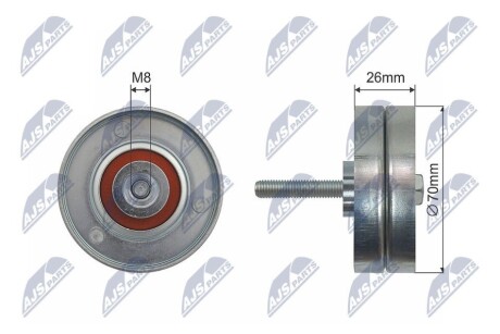 Автозапчасть NTY RNKMZ014