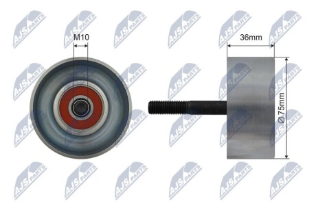 Ролик ременя приводного NTY RNK-NS-049