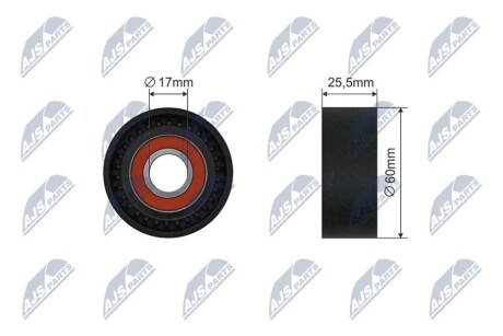 Ролик ременя приводного NTY RNK-RE-028