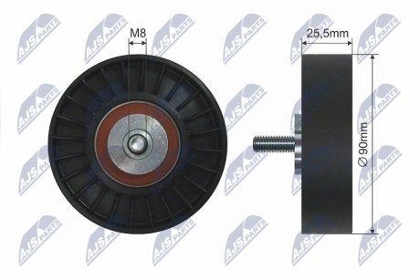 Ролик ременя приводного NTY RNKVW003