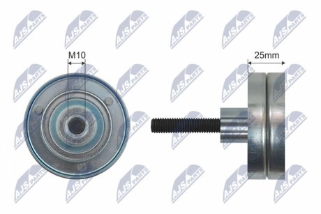 Ролик ременя приводного NTY RNKVW022
