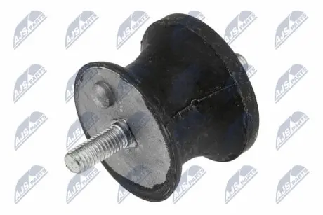 ПОДУШКА КПП | ENG.1.6,1.6D,1.8,2.0,2.0D BMW 1 E81/82/87/88 04-13, 3 E36/E46/E90/91/92/93 94-13, 5 E34/E39 90-03, X1 E84 09-15, Z4 E89 11-16 /ПЕРЕД/ NTY ZPS-BM-010