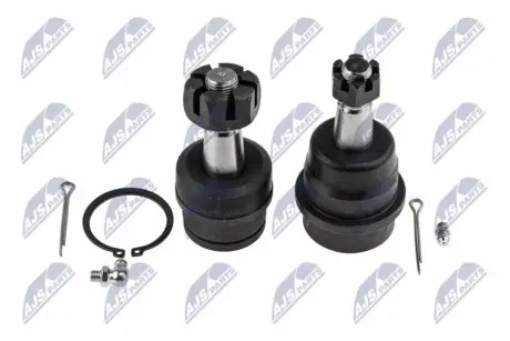 Опора кульова (передня/зверху) Jeep Cherokee/Grand Cherokee 84-05/Wrangler 88- (d=18.2/d2=41.7mm) NTY ZSDCH003