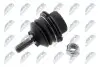 Опора кульова (передня/зверху) Citroen C5 III 08-/C6 05-12/Peugeot 407 04 NTY (ZSGPE001) зображення 2