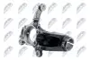 Цапфа перед. права Audi A3, Q3/Seat Altea, Leon/Skoda Octavia II, Superb II, Yeti VW Caddy III, Golf Plus, Golf V 1.6FSI, 1.9TDi 03- NTY (ZZP-AU-001) изображение 1
