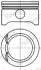 Поршень 72,5 (STD) OPEL AGILA A, CORSA B, CORSA C 1.0 11.96-12.07 NURAL (87-102700-00) зображення 1