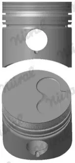 Поршень 76,5 (STD) VOLVO 240, 740, 760, 780, 940, 940 II, 960 AUDI 100 C2, 100 C3, 80 B2, 80 B3, 90 B3 VW CADDY I, GOLF I, GOLF II, ILTIS, JETTA I, JETTA II, LT 28-35 I 1.6D/2.0D/2.4D 08.78-10.98 NURAL 87-109500-00