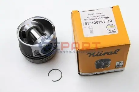 Поршень 80 (+0,5) AUDI A3, A4 B6, A6 C5 FORD GALAXY I SEAT ALHAMBRA, CORDOBA, IBIZA III, LEON, TOLEDO II SKODA FABIA I, OCTAVIA I, SUPERB I VW BORA, BORA I, CALIFORNIA T5 CAMPER 1.9D 02.00-03.10 NURAL 8711490746 Купити в Україні