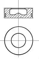 Поршень NURAL 87-138006-00