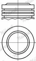 Поршень 78,5 (STD) CITROEN BERLINGO, BERLINGO MULTISPACE, C2, C3 I, C3 PLURIEL, C4, C4 I, C4 II, SAXO, XSARA, XSARA PICASSO PEUGEOT 1007, 106 II, 206, 207, 306, 307, 308 I 1.6/1.6ALK/1.6LPG 02.96 NURAL 8713940000 Купити в Україні