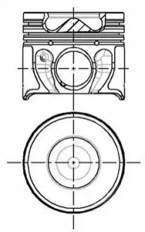Поршень NURAL 87-140807-10