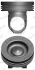 Поршень (диаметр 127мм, STD) SCANIA 4, 4 BUS, G I, K I, OMNIEXPRESS, P I, R I, T DC12.01-DT12.14 05.95- NURAL (8714360000) изображение 1