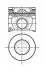 Поршень 89,9 (STD) FORD TRANSIT 2.4D 04.06-08.14 NURAL (8714810040) зображення 1