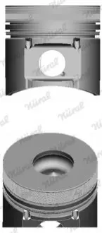 Поршень (діаметр 91мм, STD) AHLMANN AF, AL, AS, AZ BOMAG BW HOLDER A F2L1011F/F3L1011F/F4L1011F NURAL 8725250010