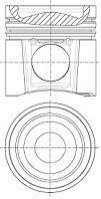 Поршень NURAL 8742890000