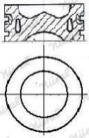 Поршень NURAL 8743290500