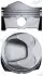 Фото Поршень 82,5 (STD) AUDI A3, A4 B6 SEAT ALTEA, ALTEA XL, LEON, TOLEDO III SKODA OCTAVIA II VW EOS, GOLF PLUS V, GOLF V, JETTA III, PASSAT B6, TOURAN 2.0 07.02-11.10 NURAL (8743510000) зображення 1