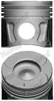 Поршень 70 (+0.4) ALFA ROMEO MITO CHEVROLET AVEO CITROEN NEMO FIAT 500, 500 C, 500L, DOBLO, DOBLO CARGO, FIORINO, GRANDE PUNTO, IDEA, LINEA, PANDA, PUNTO, PUNTO EVO, QUBO, STRADA, TIPO 1.3D 05.08 NURAL 8743570600 Купити в Україні