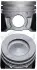 Поршень 85 (STD) CITROEN C-CROSSER, C-CROSSER ENTERPRISE, C5 II, C5 III, C6, C8 FIAT ULYSSE LANCIA PHEDRA MITSUBISHI OUTLANDER II PEUGEOT 4007, 407, 607, 807 2.2D 03.06- NURAL (8743670010) зображення 1