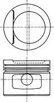 Поршень 82,5 (STD) AUDI 100 C4, 80 B4, A6 C4, CABRIOLET B3, COUPE B3 SEAT ALHAMBRA, CORDOBA, IBIZA II, TOLEDO I VW CORRADO, GOLF III, GOLF IV, PASSAT B3/B4, SHARAN, VENTO 2.0 05.89-03.10 NURAL 87-501800-20 Купити в Україні