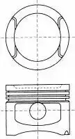 Поршень 83 (+0,5) AUDI 100 C4, 80 B4, A4 B5, A6 C4, A8 D2, CABRIOLET B3, COUPE B3 2.8 12.90-08.00 NURAL 87-501807-10 Купити в Україні