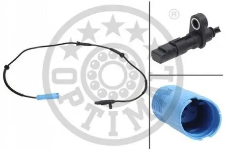 Датчик ABS (задній) BMW 5 (E39) 95-04 Optimal 06S008