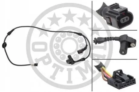 Фото Датчик ABS (передній) Audi A4 00-05 Optimal (06S056) зображення 1