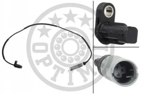 Датчик ABS (задній) BMW 1 (E81/E87)/3 (E90/E91) 04-11 Optimal 06S077