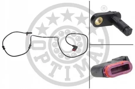 Датчик ABS (задний) MB E-class (W211/S211) 02-10 Optimal 06S107