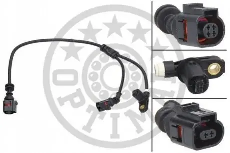 Фото Датчик ABS (передній) VW Sharan/Ford Galaxy 95-10 (L) Optimal (06S148) зображення 1