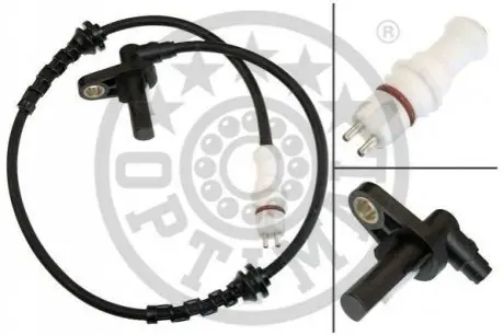 Фото Датчик ABS (передній) Renault Clio II/Kangoo/Twingo 1.2-2.0 16V 02- Optimal (06S163) зображення 1