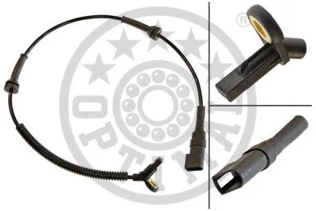 Фото 1 — Датчик ABS (передній) Ford Connect 02- Optimal (06S199) Фото Датчик ABS (передній) Ford Connect 02- Optimal (06S199) зображення 1