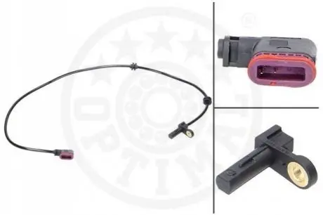 Фото Датчик ABS (задній) MB S-class (W221) 05-13 Optimal (06-S360) зображення 1