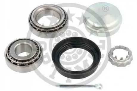 Підшипник маточини (задньої) VW Caddy II 92-04 (29x50.29x14.73/19.05x45.24x16.64) (к-кт) Optimal 102055