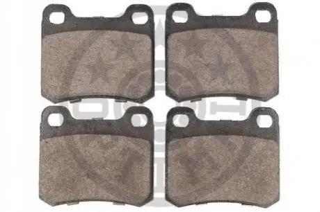 Фото Колодки гальмівні (задні) MB 190 (W201) 82-93 (ATE) Optimal (BP09322) зображення 1