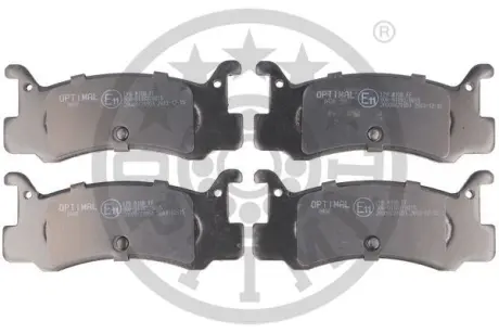 Фото Гальмівні колодки дискові Optimal (BP-09438) изображение 1
