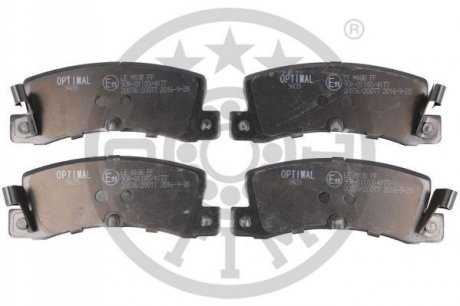 Тормозные колодки (задние) Toyota Camry 86-01/Avensis 97-03/Carina 87-97/Lexus RX 98-03/ES 89-01 Optimal BP09439