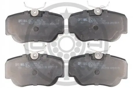 Фото 1 — Колодки гальмівні (передні) MB 190 (W201) 82-93 Optimal (BP09585) Фото Колодки гальмівні (передні) MB 190 (W201) 82-93 Optimal (BP09585) зображення 1