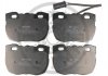 Колодки тормозные (передние) Land Rover Discovery/Range Rover 88-98 (+ датчик)) Optimal BP09695 (фото 1)