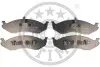 Колодки гальмівні (передні) Jeep Cherokee/Kia Carnival 84-01 (Kelsey-Hayes) Optimal (BP09914) зображення 1