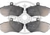 Колодки гальмівні (передні) Seat Cordoba/Ibiza/VW Caddy/Golf/Polo 91-04/Passat B3/B4 88-97 Optimal BP10170 (фото 1)