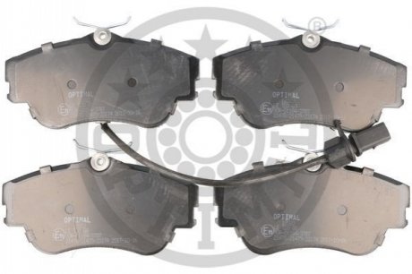 Колодки тормозные (передние) VW T4 1.9-2.5TDI (Lucas) (с датчиком) Optimal BP12023