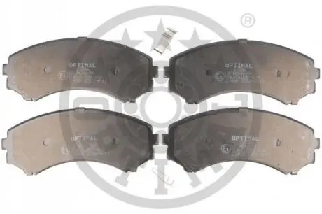 Колодки гальмівні (передні) Mitsubishi Grandis 04-11/Pajero II-IV 90-/Mazda E2000/2200 88-03 Optimal BP12086