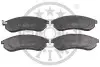 Колодки гальмівні (передні) Mitsubishi L200 2.5 TD 92-15 Optimal (BP12117) зображення 1