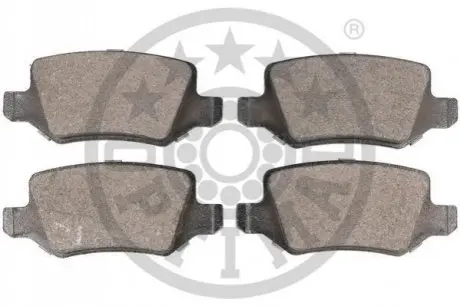 Колодки гальмівні (задні) MB A-class (W168) -04/ (W169) 04-12 Optimal BP12119