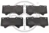 Тормозные колодки (передние) Toyota Land Cruiser 200 08- (Advics) Optimal (BP12397) изображение 1