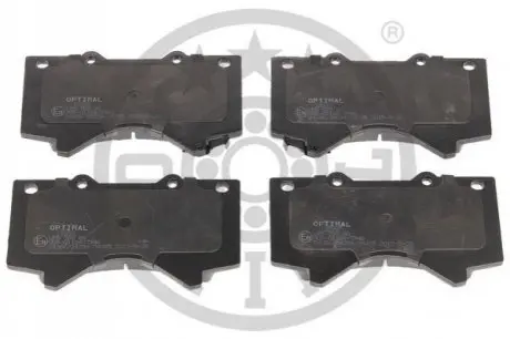Тормозные колодки (передние) Toyota Land Cruiser 200 08- (Advics) Optimal BP12397