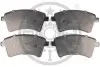 Колодки гальмівні (передні) Renault Kangoo 08 Optimal (BP12463) зображення 1