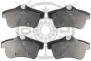 Фото Колодки гальмівні (задні) Citroen C4 09-/DS4/DS5 11-15/Peugeot 308/508/3008/5008 09-18 (з прижимною пластиною) Optimal (BP12468) зображення 1